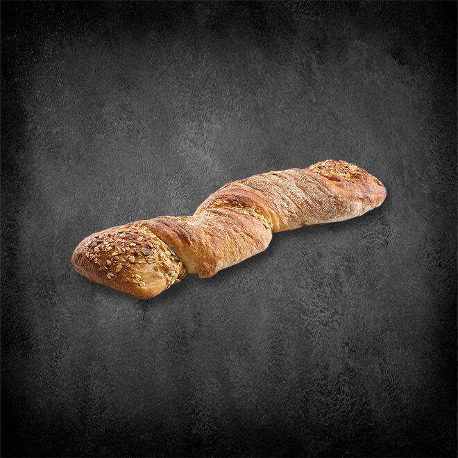 Rustikales Wurzelbrot mit Saaten