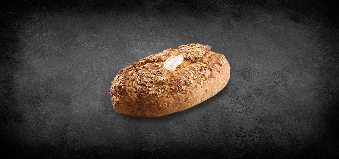 Bergbauernbrot mit Saaten